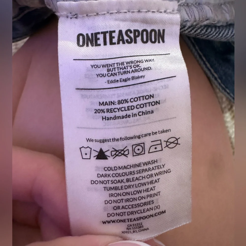 One teaspoon outlaws short - Picture 3 of 5